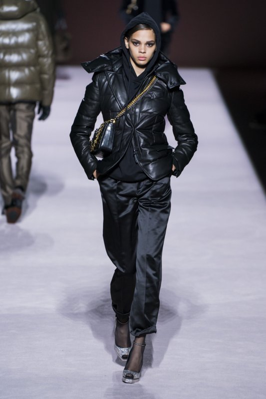 Black down jacket Tom Ford