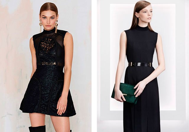 Black sleeveless dresses