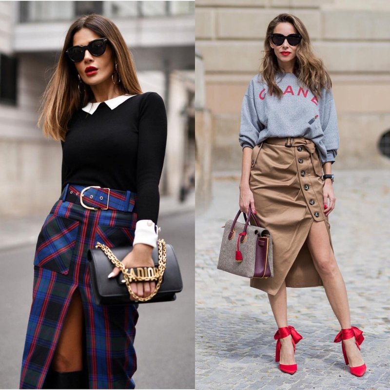 Asymmetric Elegant Skirts