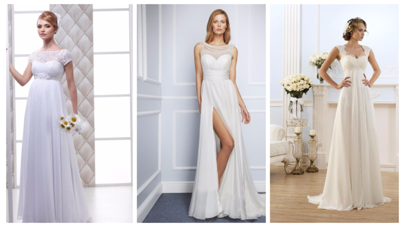 Greek style wedding dresses