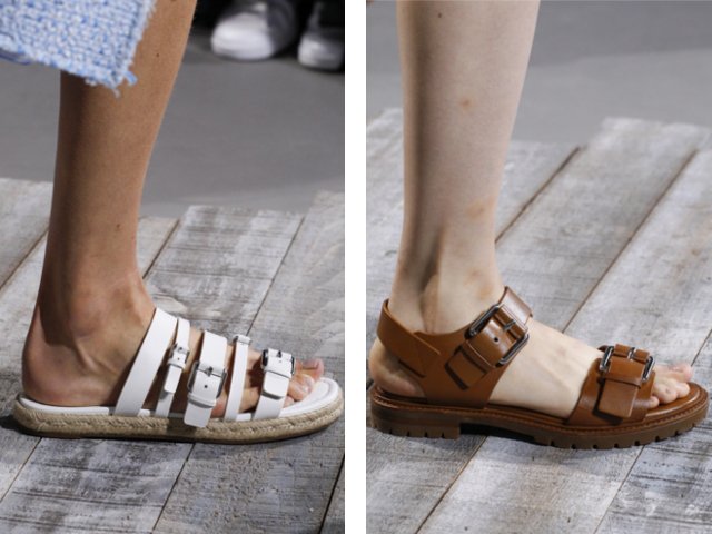 Fashionable sandals summer 2024: photos