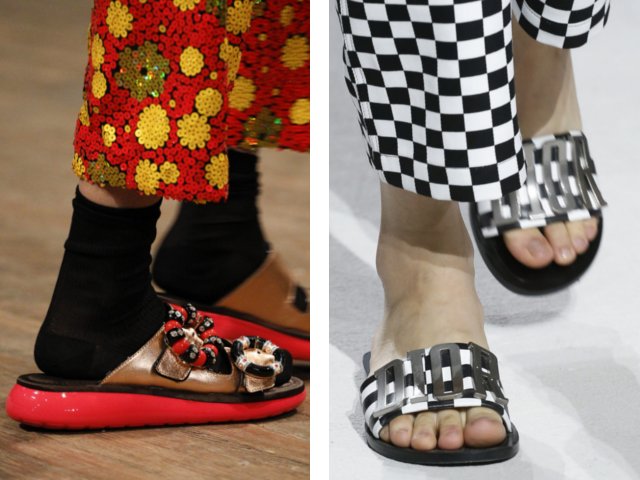 Fashionable sandals summer 2024: photos