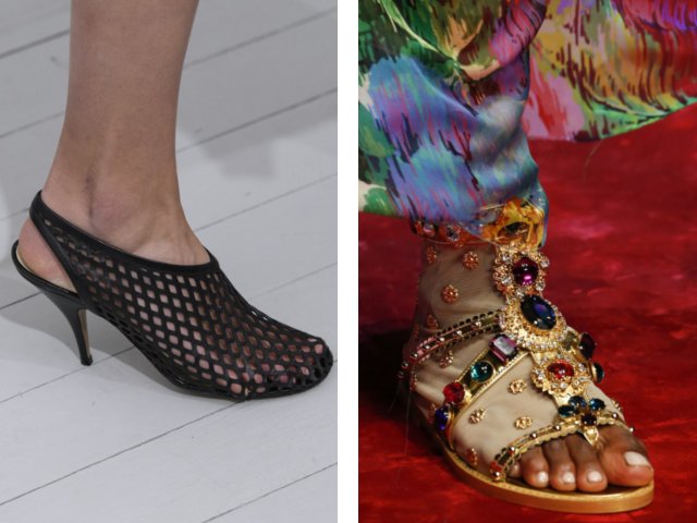 Fashionable sandals summer 2024: photos