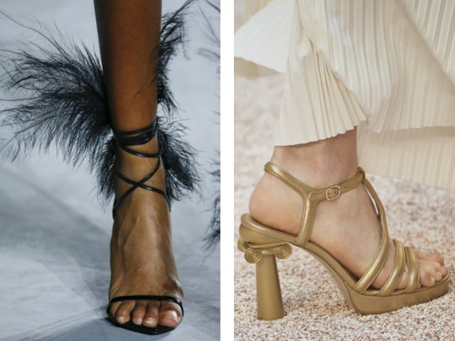 Fashionable sandals summer 2024: photos