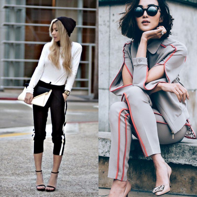 Sport chic: feminine look