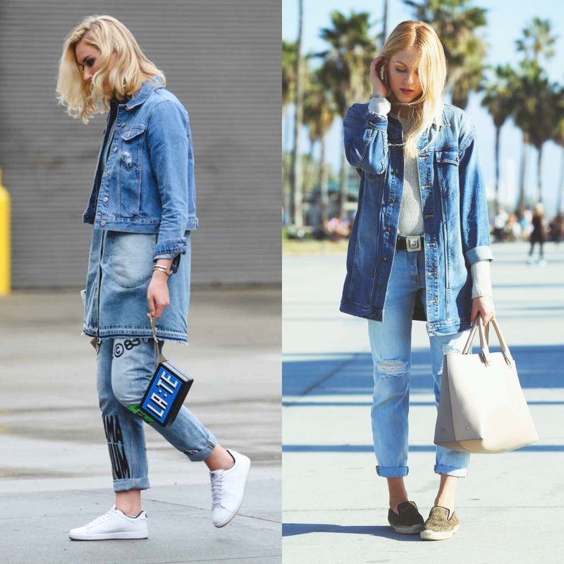 Spring-summer trend: total denim look