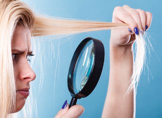 Masks for split ends at home