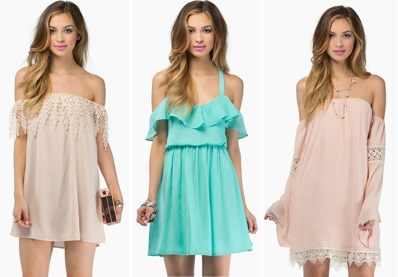 Layered summer dresses