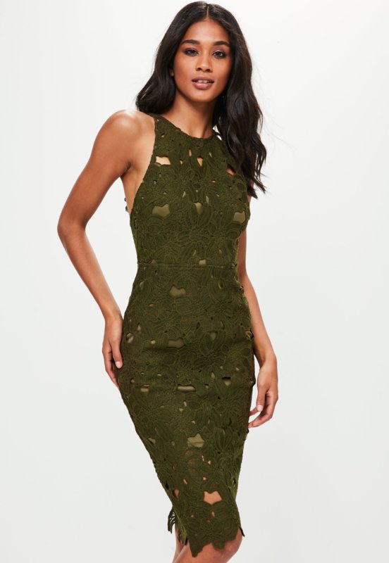 Terrarium Moss Summer Lace Dress