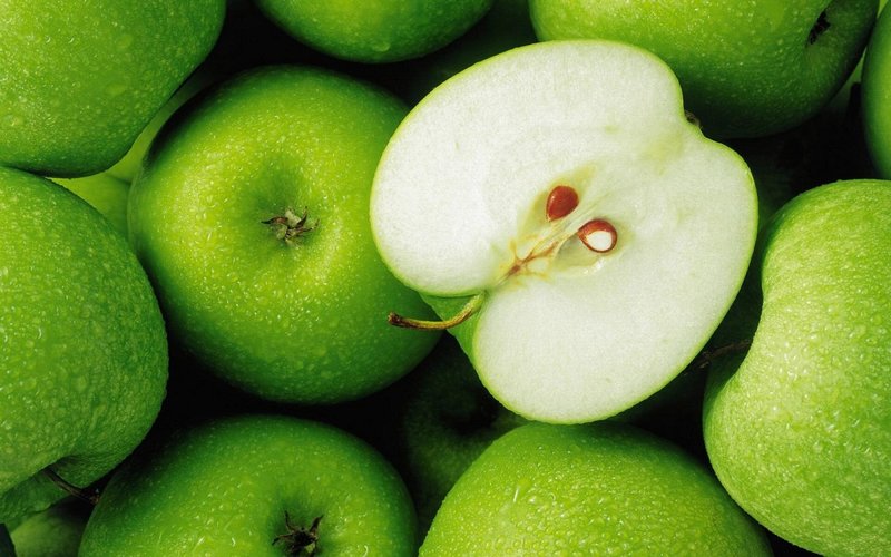 Green apples