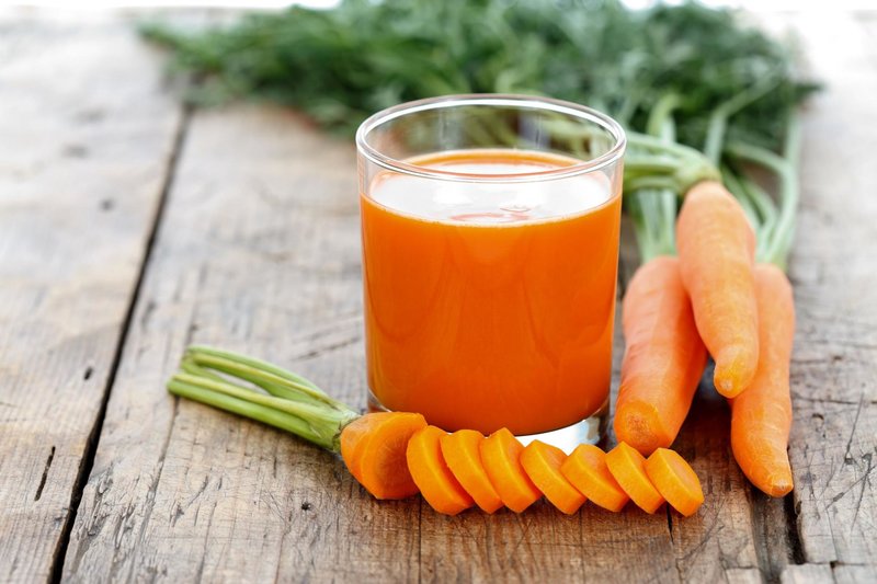 Carrots and carrot juice