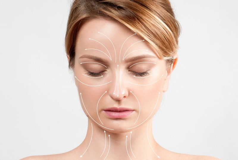 Facial massage lines