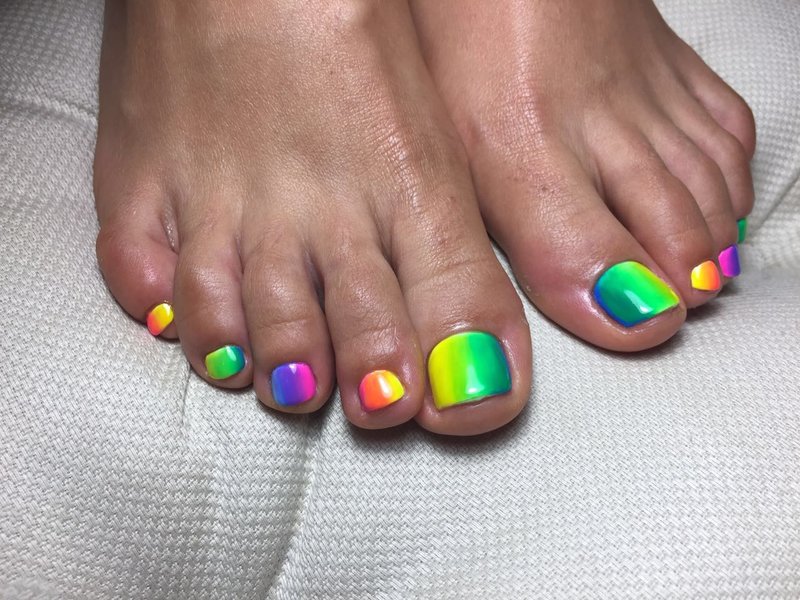 Rainbow gradient