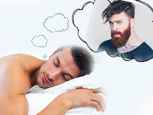 Dreaming beard