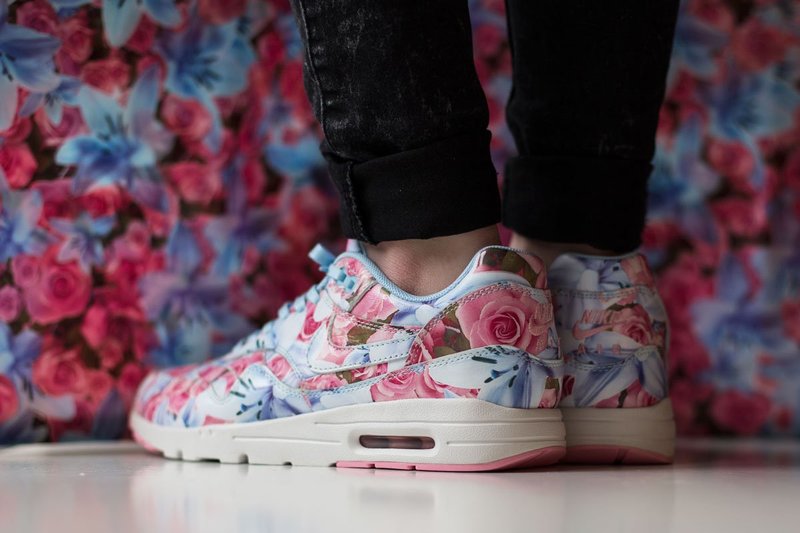 Floral sneakers