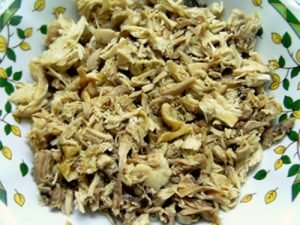 Mushroom and Chicken Salad