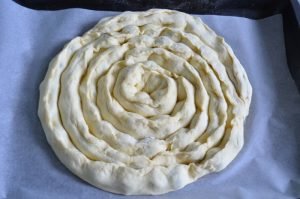 Tarte d'escargot à la cerise