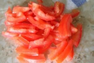 Red Sea Salad with Crab Sticks