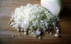 Mimosa salad with cod liver