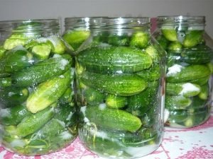 Pickled cucumbers for the winter