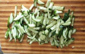 Salade de haricots rouges en conserve