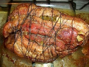 Baked Pork Meat (Brisket)