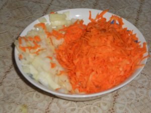 Minced meatballs with rice