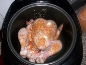 Chicken in a slow cooker