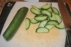 Peking Salad with Sausage