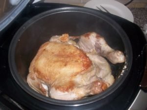 Chicken in a slow cooker