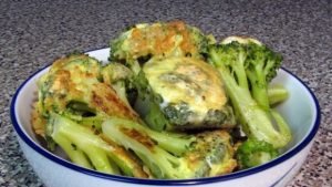 Broccoli in batter