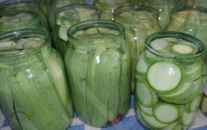 Winter squash (pickled)