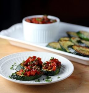 Zucchini in the oven