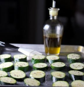 Zucchini in the oven