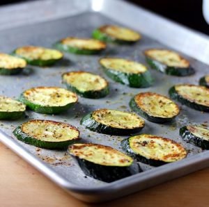 Zucchini in the oven