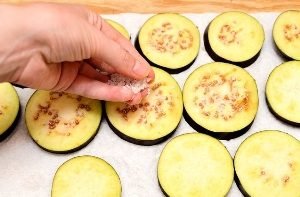 Eggplant in the oven