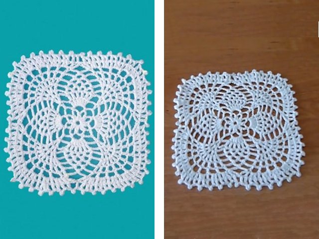 Crochet napkins for beginners