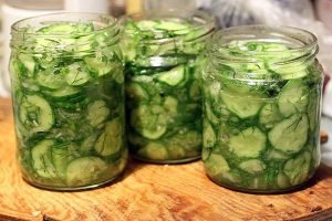 Cucumber Salad for the Winter