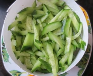 Korean carrot salad