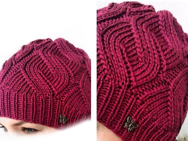 Knitted braids with needles - schemes with a description