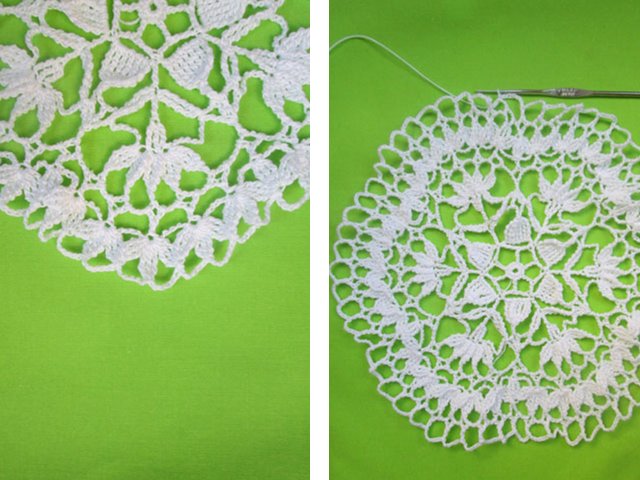 Crochet napkins for beginners