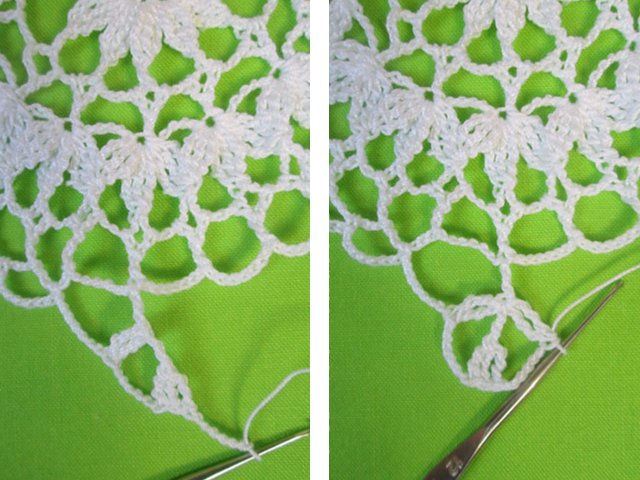 Crochet napkins for beginners