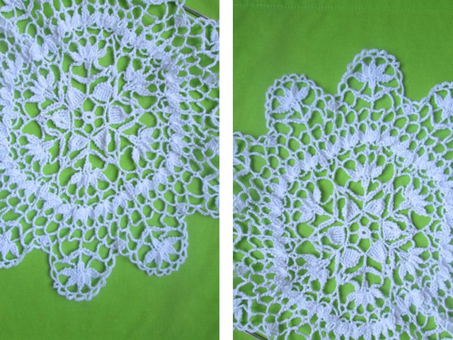 Crochet napkins for beginners