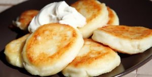 Cottage cheese pancakes