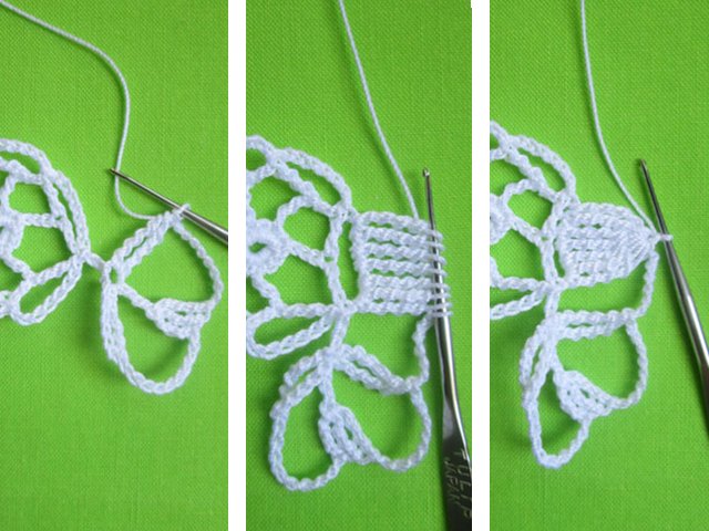 Crochet napkins for beginners