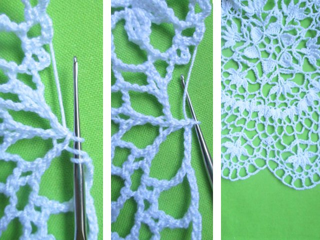 Crochet napkins for beginners