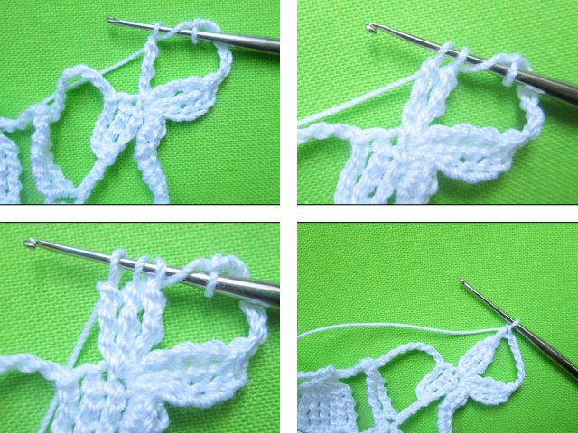 Crochet napkins for beginners