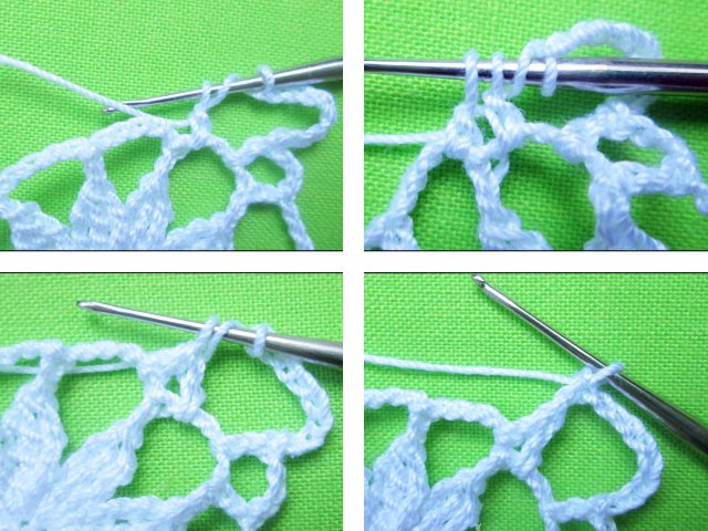 Crochet napkins for beginners