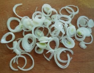 Young cabbage salad with cucumbers