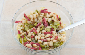 Smoked Sausage Bean Salad